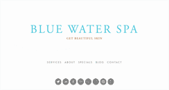 Desktop Screenshot of bluewaterspany.com